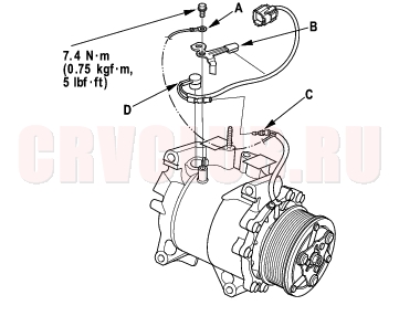 2008 honda crv ac deals thermal protector